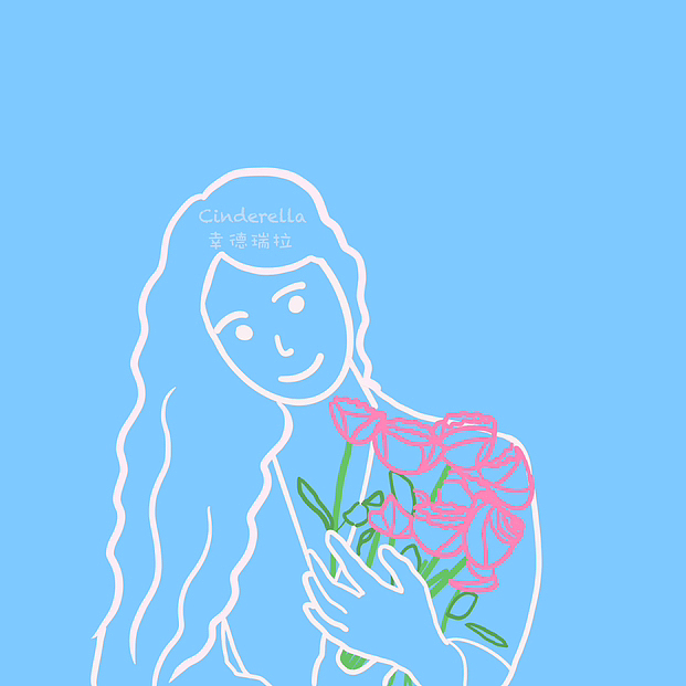 彩色线稿头像—可约稿