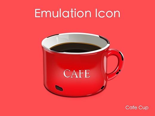 拟物图标—咖啡杯(动效）