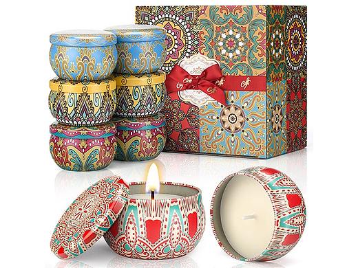 香薰蜡烛主图和A+网页设计