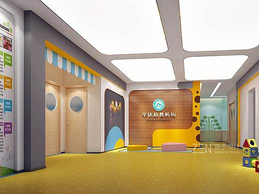 华铭新奥幼儿园设计——正予设计出品