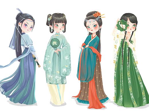 古装小像（二）