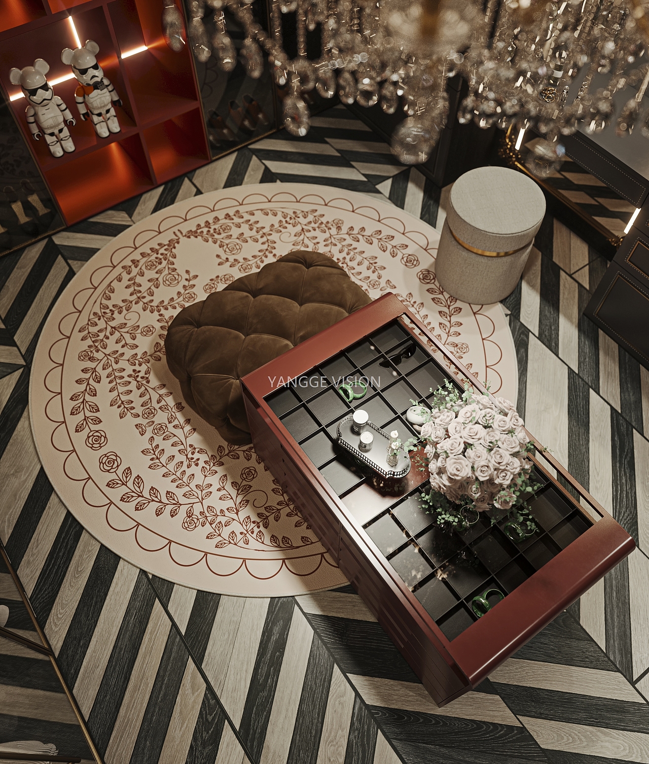 现代 法式风格表现（图ZMjc1MTg1ODA4） - 家装设计 - 站酷设计师画图小哥原创素材 - 站酷ZCOOL