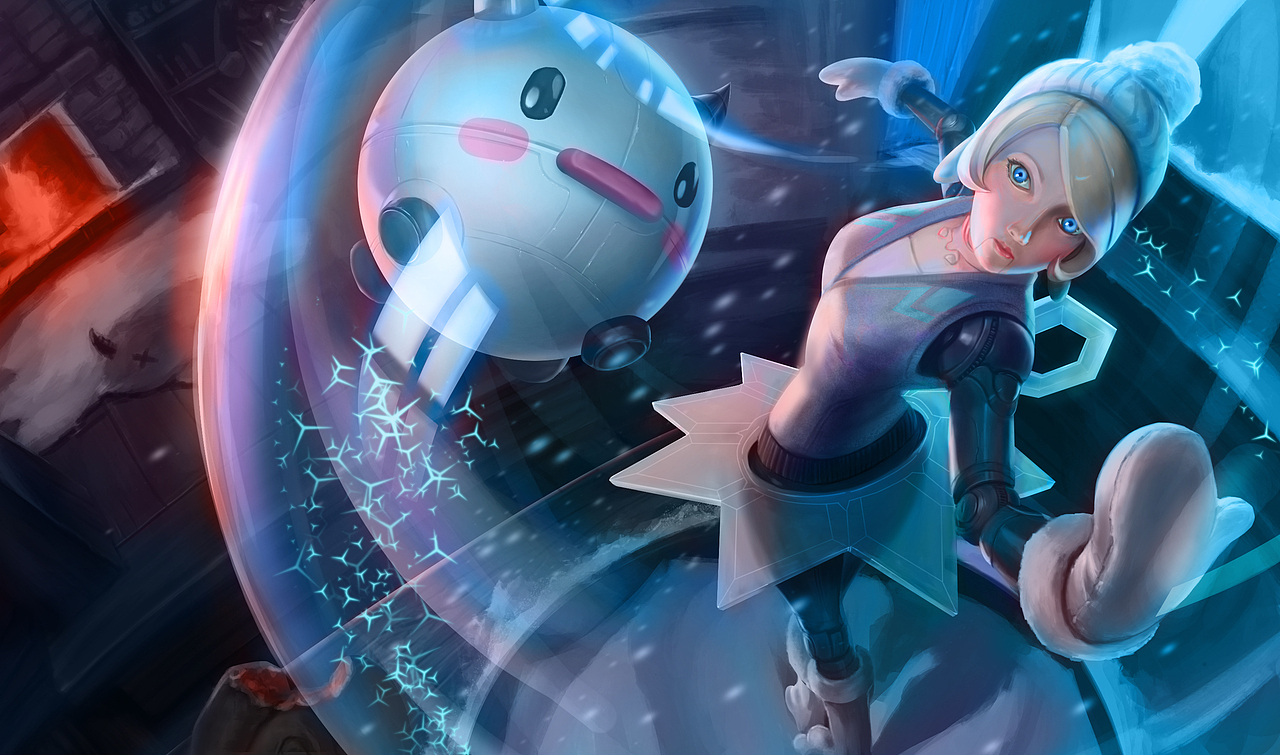 发条魔灵|插画|游戏原画|云艟郎_原创作品-站酷zcool