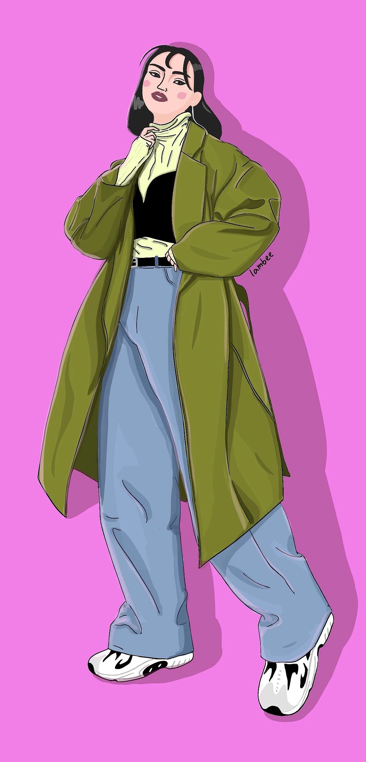 日常手绘漫画插画