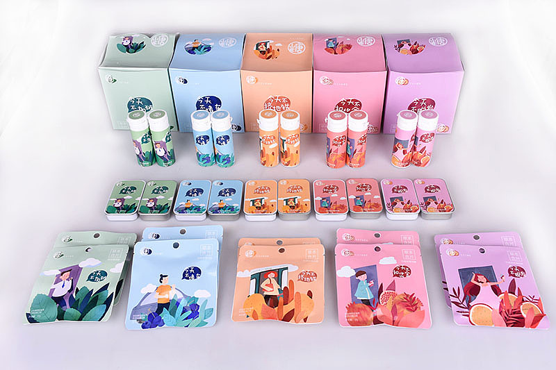 薄荷糖包装插画（图ZMTM0NjgxMTQ4） - 商业插画 - 站酷设计师一根冰糕棍原创素材 - 站酷ZCOOL