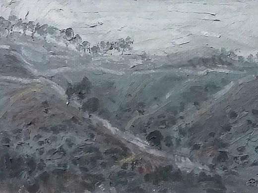 平时画的丙烯和油画棒习作