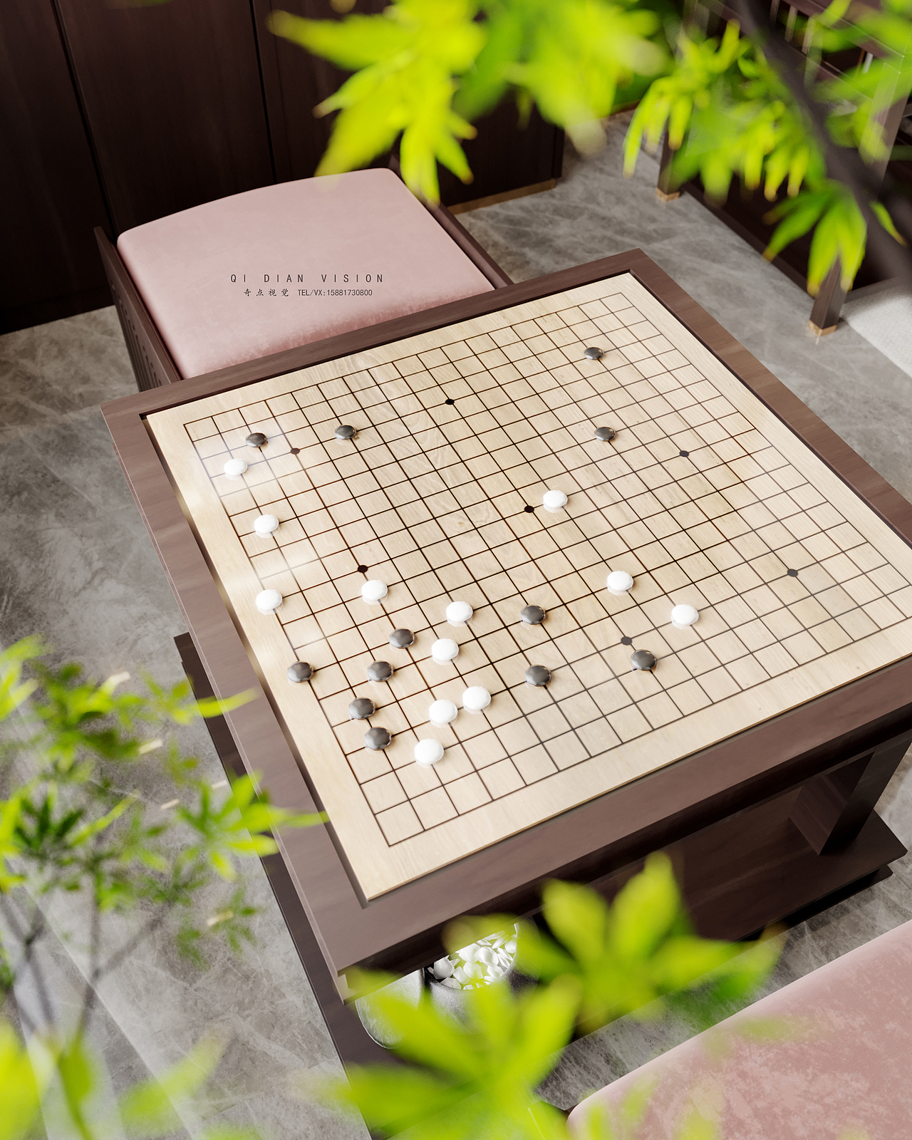 中式（图ZMjg0MjE5MTY4） - 家装设计 - 站酷设计师曹伉画图仔原创素材 - 站酷ZCOOL