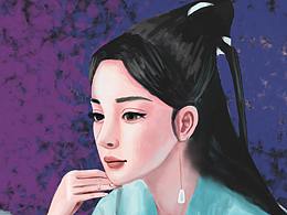 板绘--临摹人像