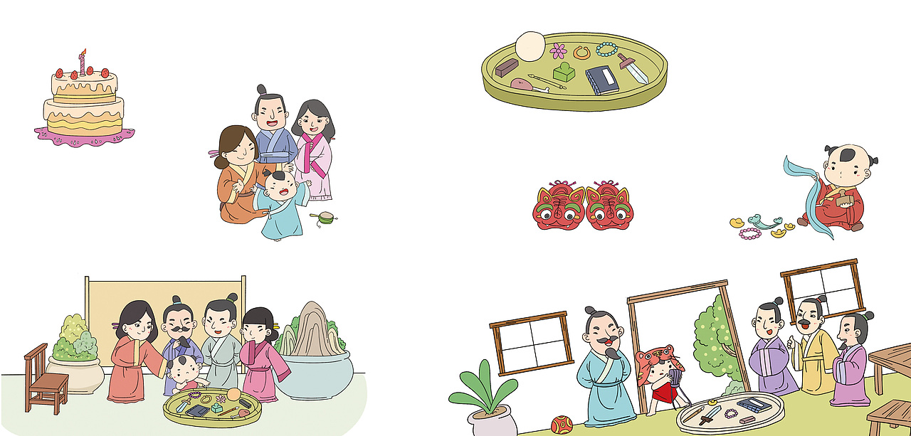 我们的礼仪（图ZMjY3NDY0NzQw） - 商业插画 - 站酷设计师春秋笔绘原创素材 - 站酷ZCOOL