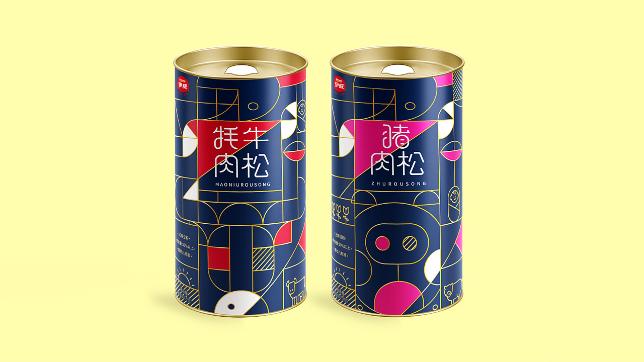 伊威× 五颗蛋 | 肉松包装设计
