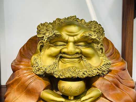 纯铜佛雕艺术品