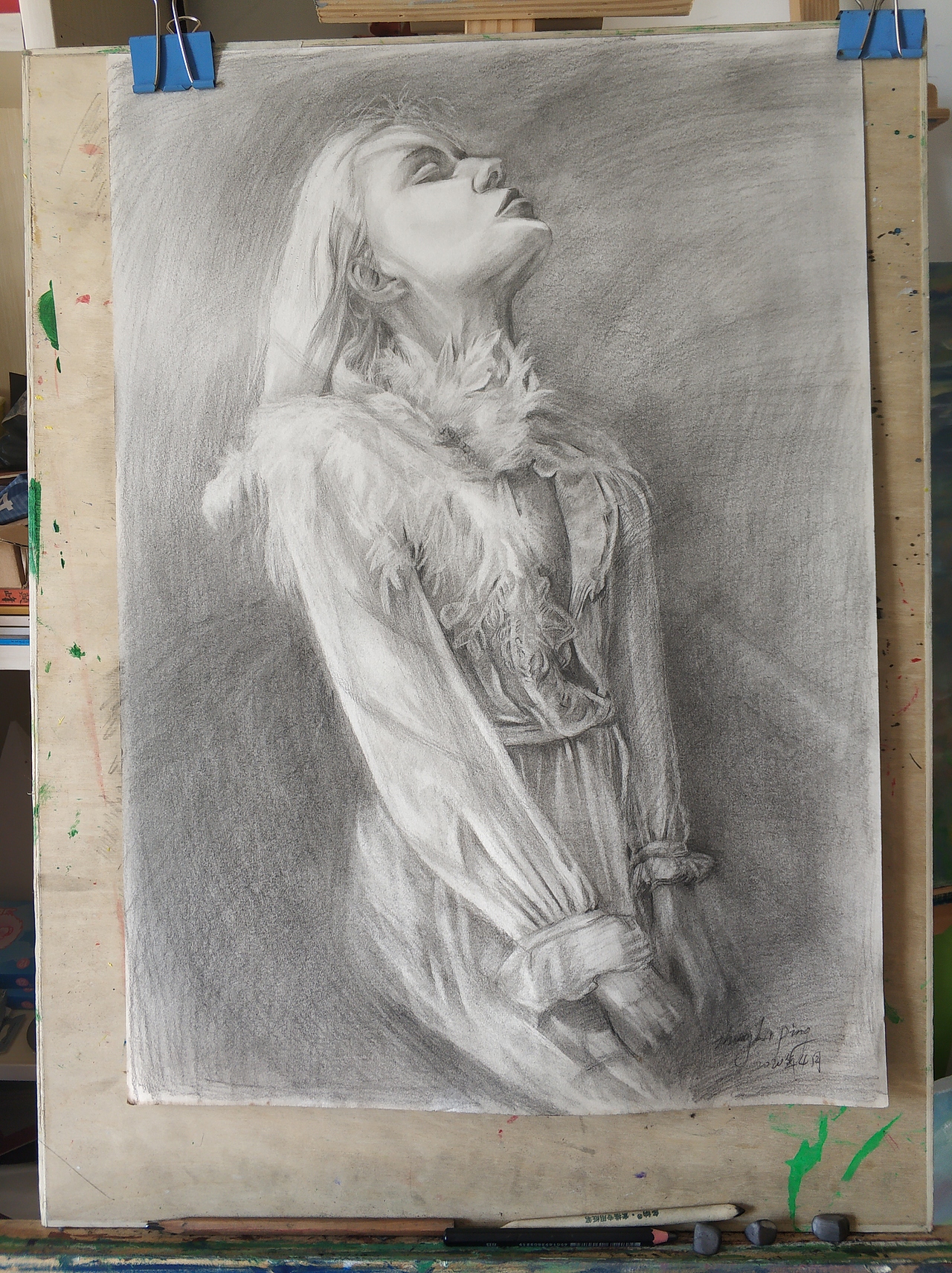 素描习作（图ZMjQxMTE0Mjk2） - 绘画 - 站酷设计师Z37888951原创素材 - 站酷ZCOOL