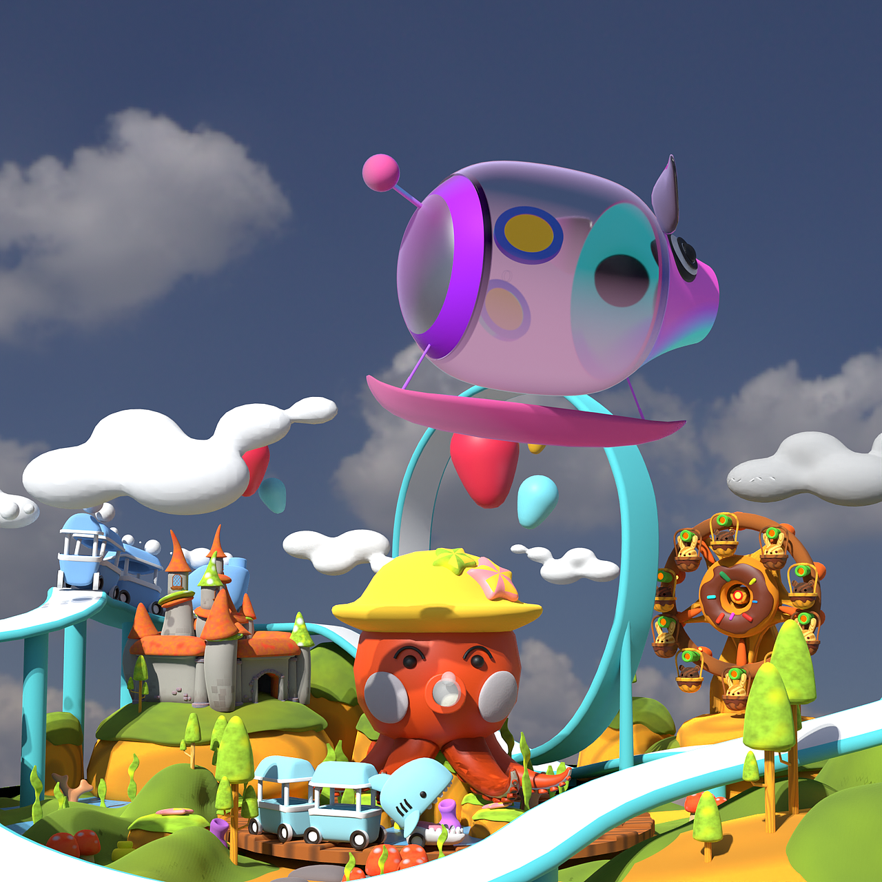 3d作品集（图ZMzQyNzQyNTU2） - 动画/影视 - 站酷设计师编号1031原创素材 - 站酷ZCOOL