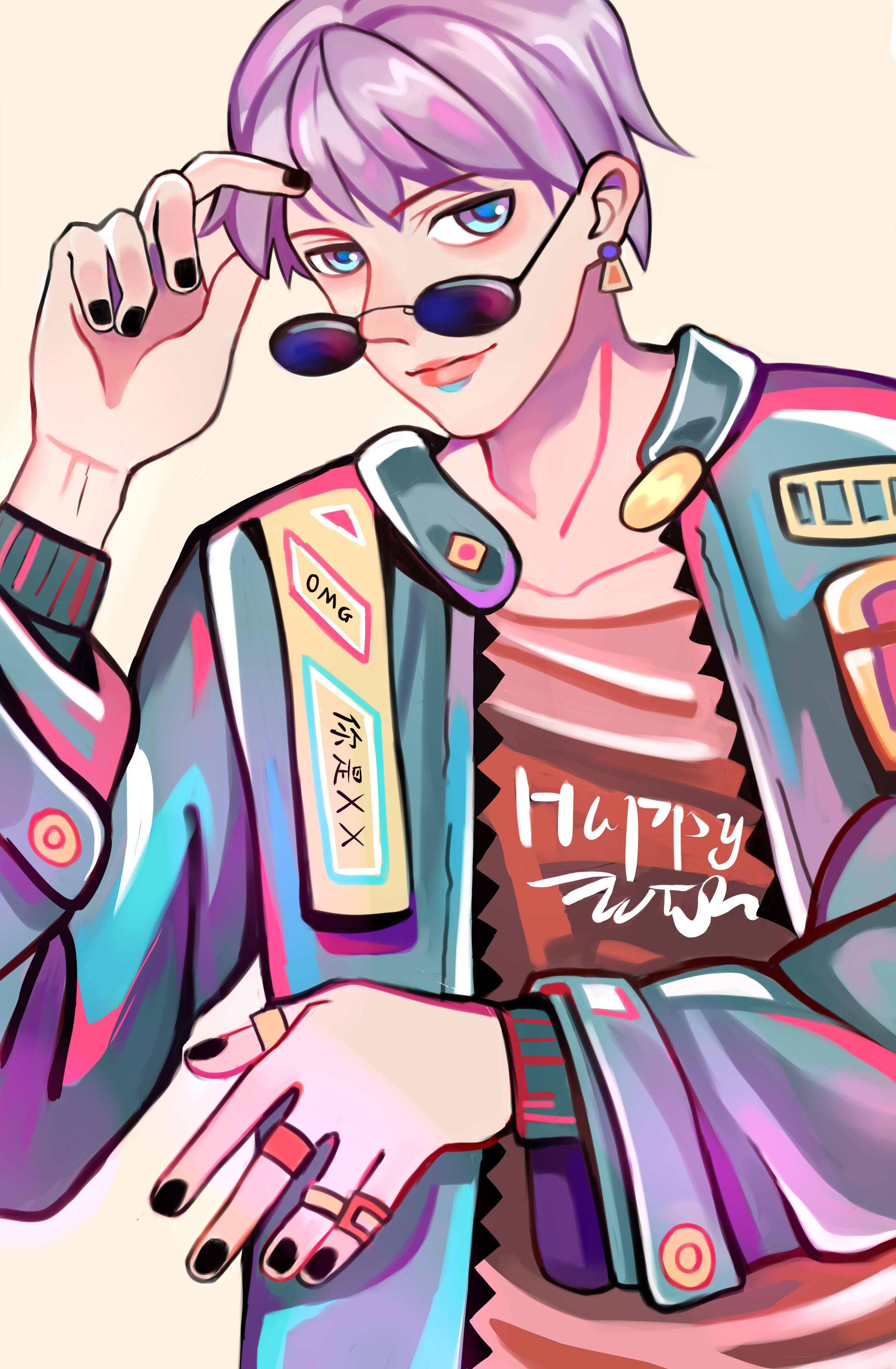 某某帅|插画|其他插画|明夜班迦 - 原创作品 - 站酷 (zcool)