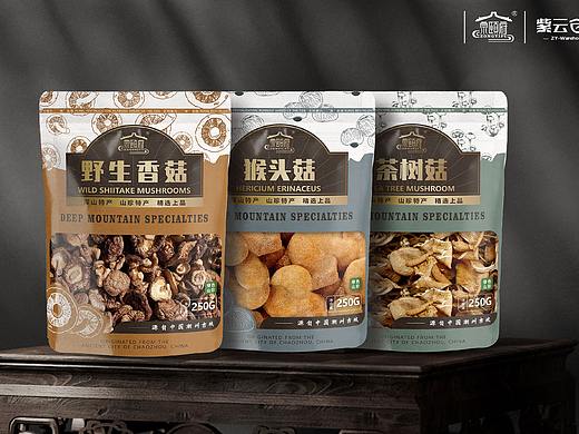 菌菇类包装设计