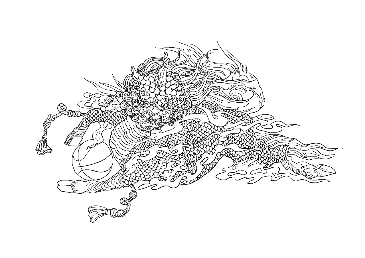 【国潮-祥瑞】凤凰、锦鲤、麒麟