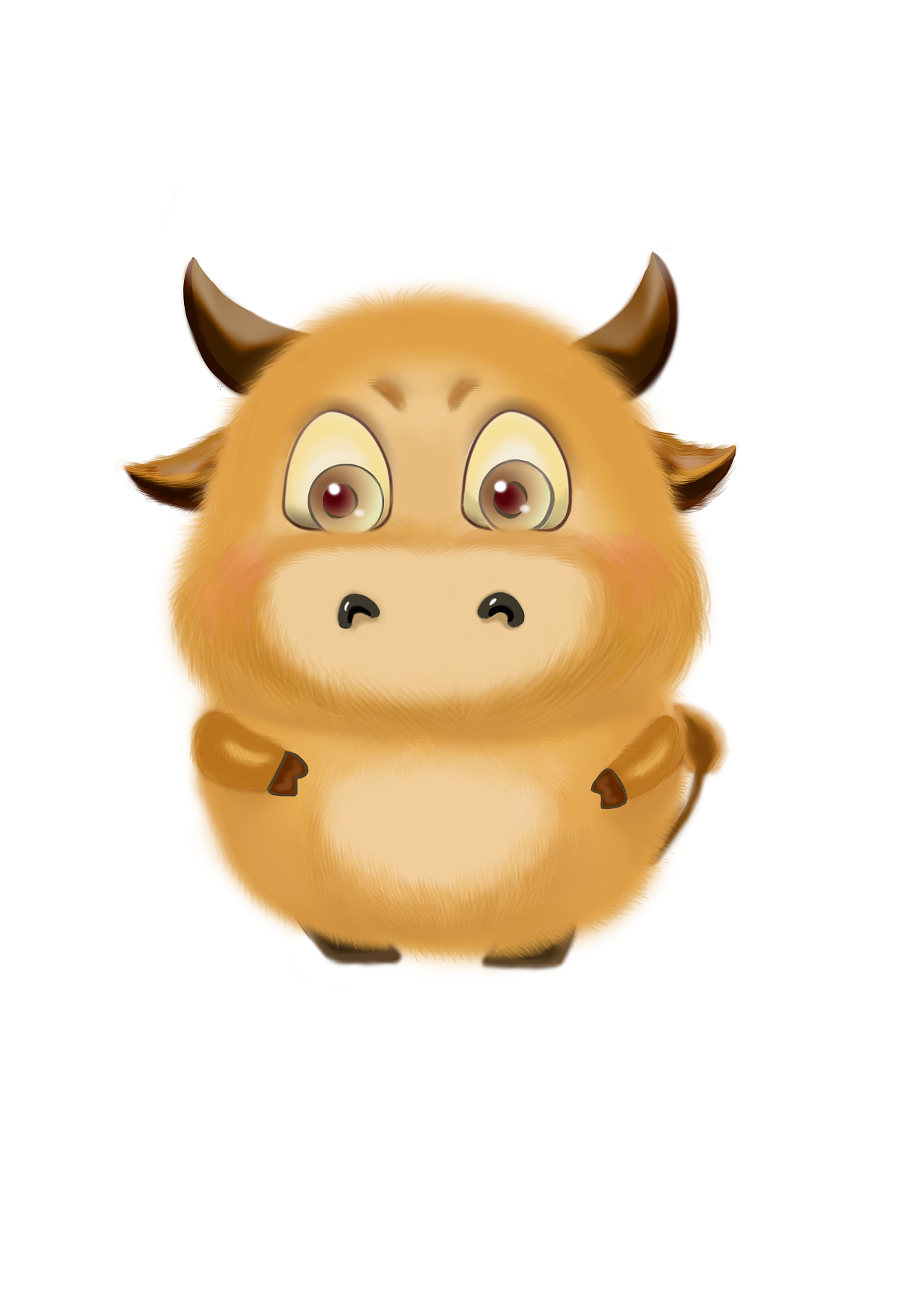 牛|平面|ip形象|z35371828 - 原创作品 - 站酷 (zcool)