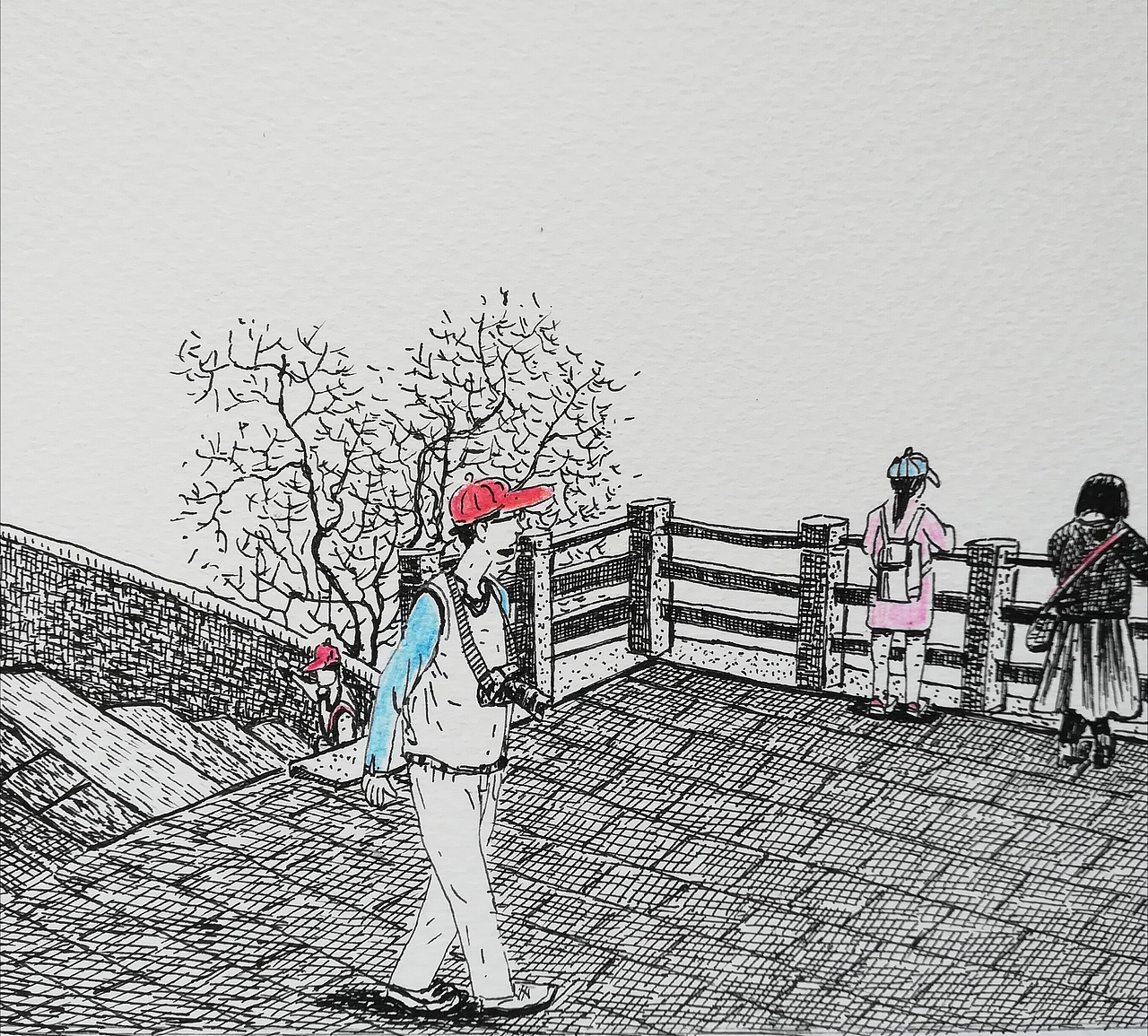 小副钢笔画尝试