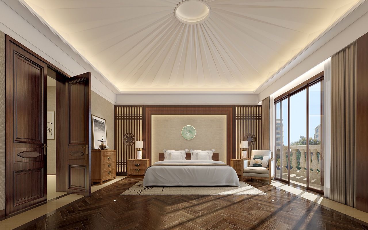 现代中式（图ZMTI3ODA1Njg4） - 家装设计 - 站酷设计师熊岑原创素材 - 站酷ZCOOL