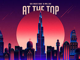 迪拜楼体秀《AT THE TOP》微信支付推广 