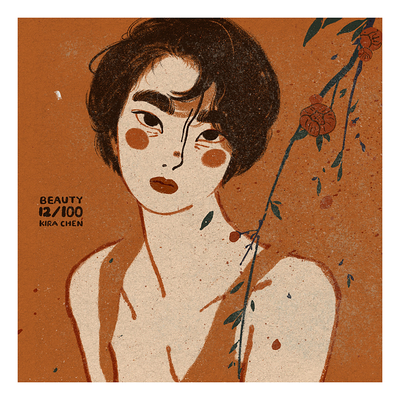 ▏Beauty100  ▏ 红肥绿瘦(一)