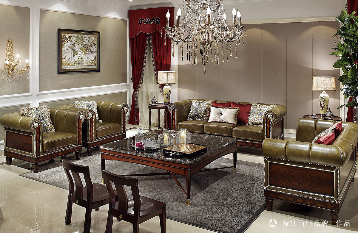 美式经典家具摄影-豪森（沙发/床/椅子/桌子/柜子）