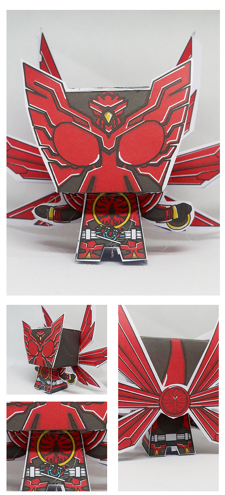 假面骑士纸模