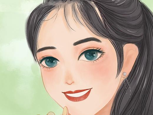 头像练习1（个人主页-ZNTc3MTU3MDQ=） - 儿童插画 - 站酷设计师乔木深原创素材 - 站酷ZCOOL