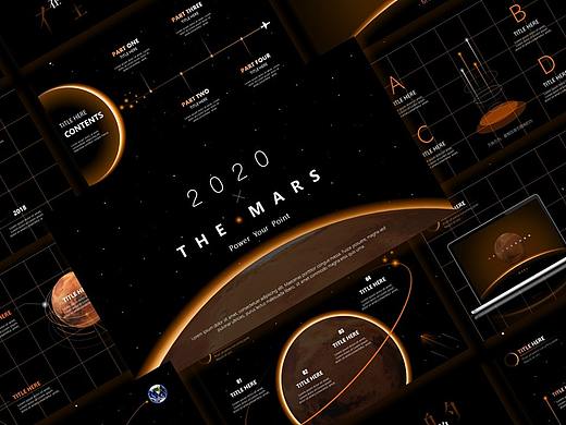 2020星空PPT作品——《THE MARS》