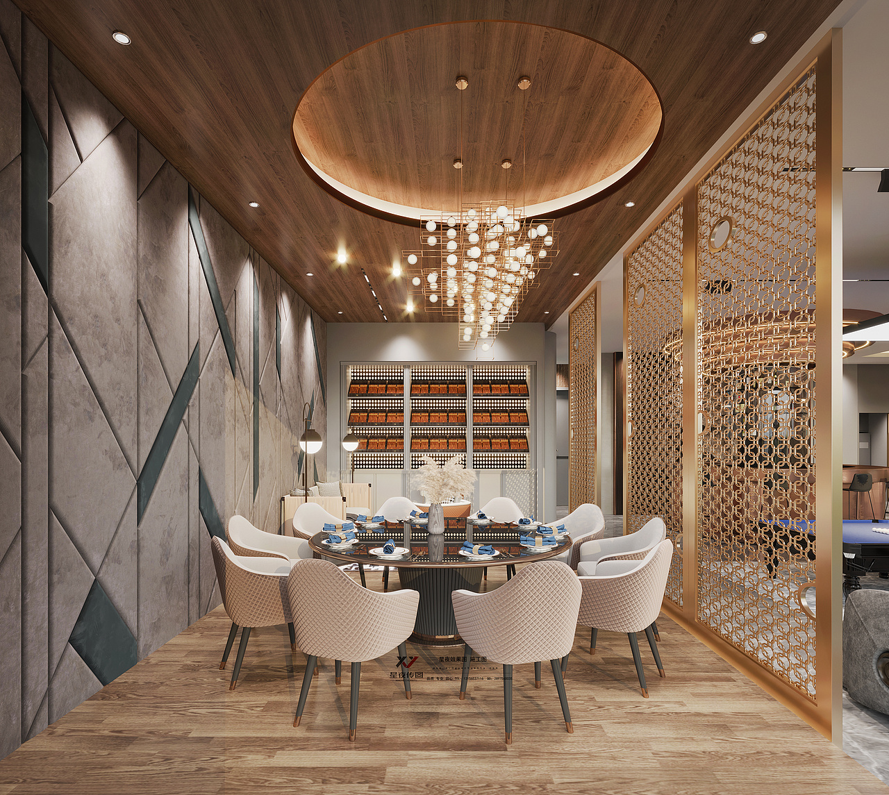 会所——私人会所设计,大奢返朴,大巧若拙!