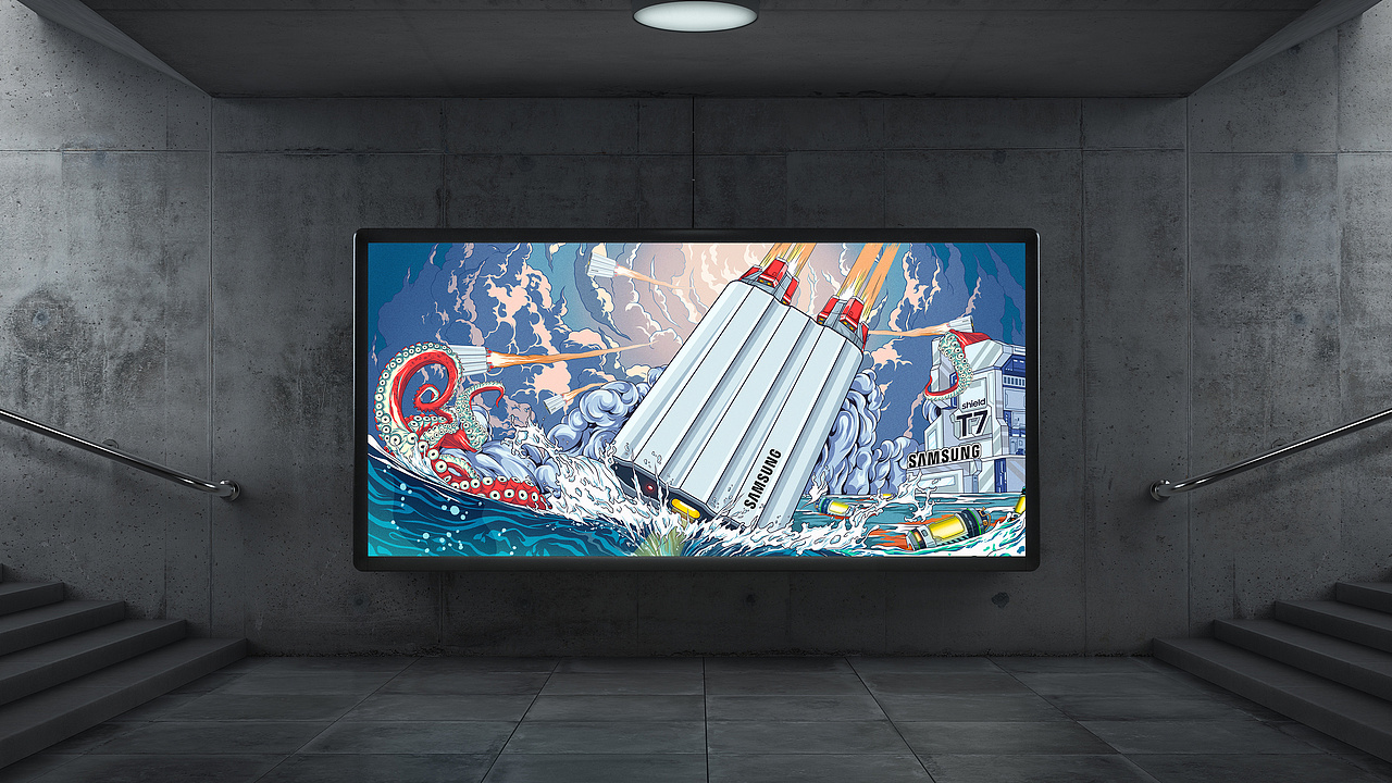 "T7 shield"人类移民计划（图ZMzA0Njg4NDQw） - 海报 - 站酷设计师ACEWORKS原创素材 - 站酷ZCOOL