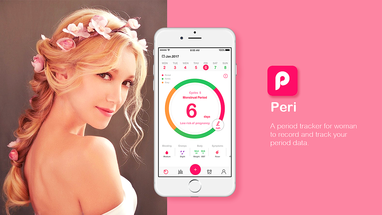 Peri-Your close periodic friend（图ZNzMzNTY2NjA=） - APP界面 - 站酷设计师白小灰Luffy原创素材 - 站酷ZCOOL