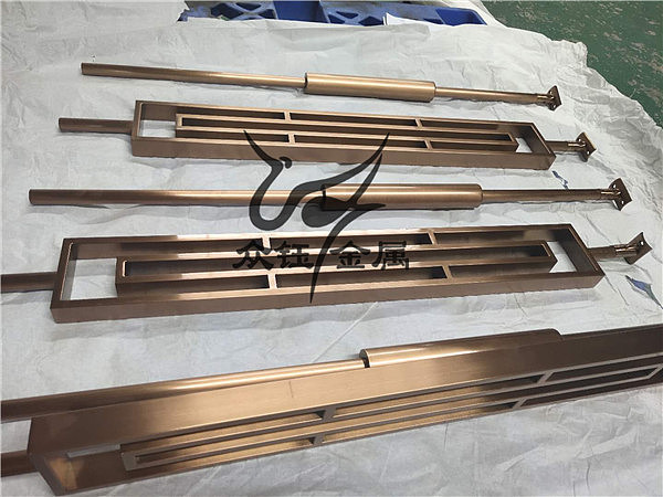 定制加工青古铜拉手,酒店大门装修必备之选