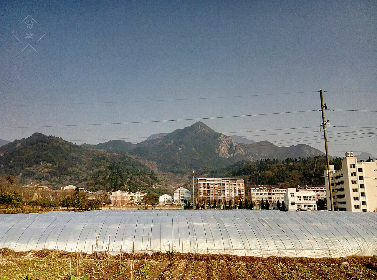 一舟楠溪 山间小村