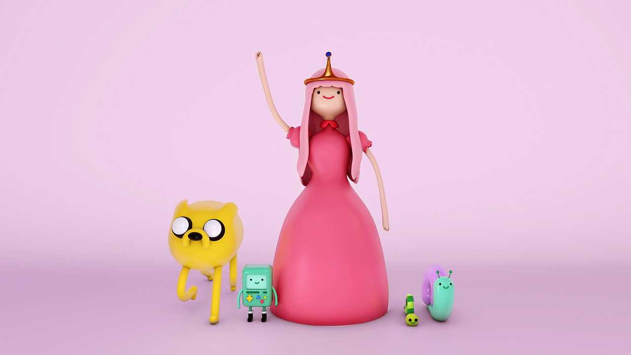Hello Candy kingdom（图ZMTI4ODgxMzg4） - 人物/生物 - 站酷设计师北河三北原创素材 - 站酷ZCOOL