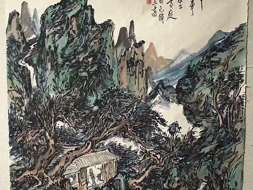 范扬   101*102   精品山水   合影＋