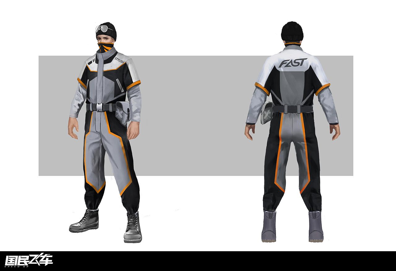 飞车项目参与设计的几个角色（图ZMjk2MTYyNDAw） - 游戏原画 - 站酷设计师ryuji_l原创素材 - 站酷ZCOOL