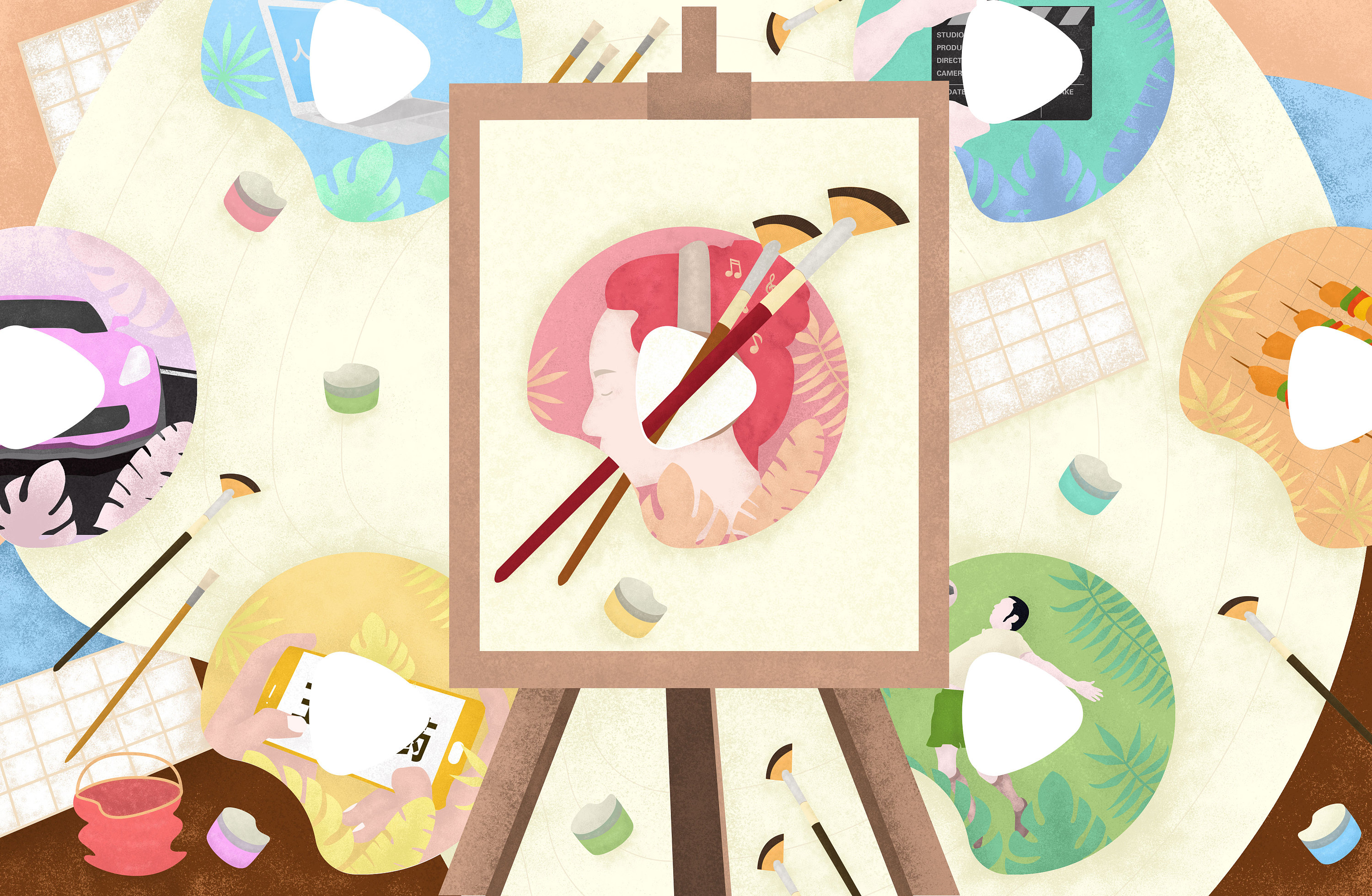 调色板:给你新鲜好看|平面|图案|优界 - 原创作品 - 站酷 (zcool)