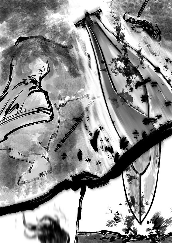 武侠短篇漫画(分镜练习)