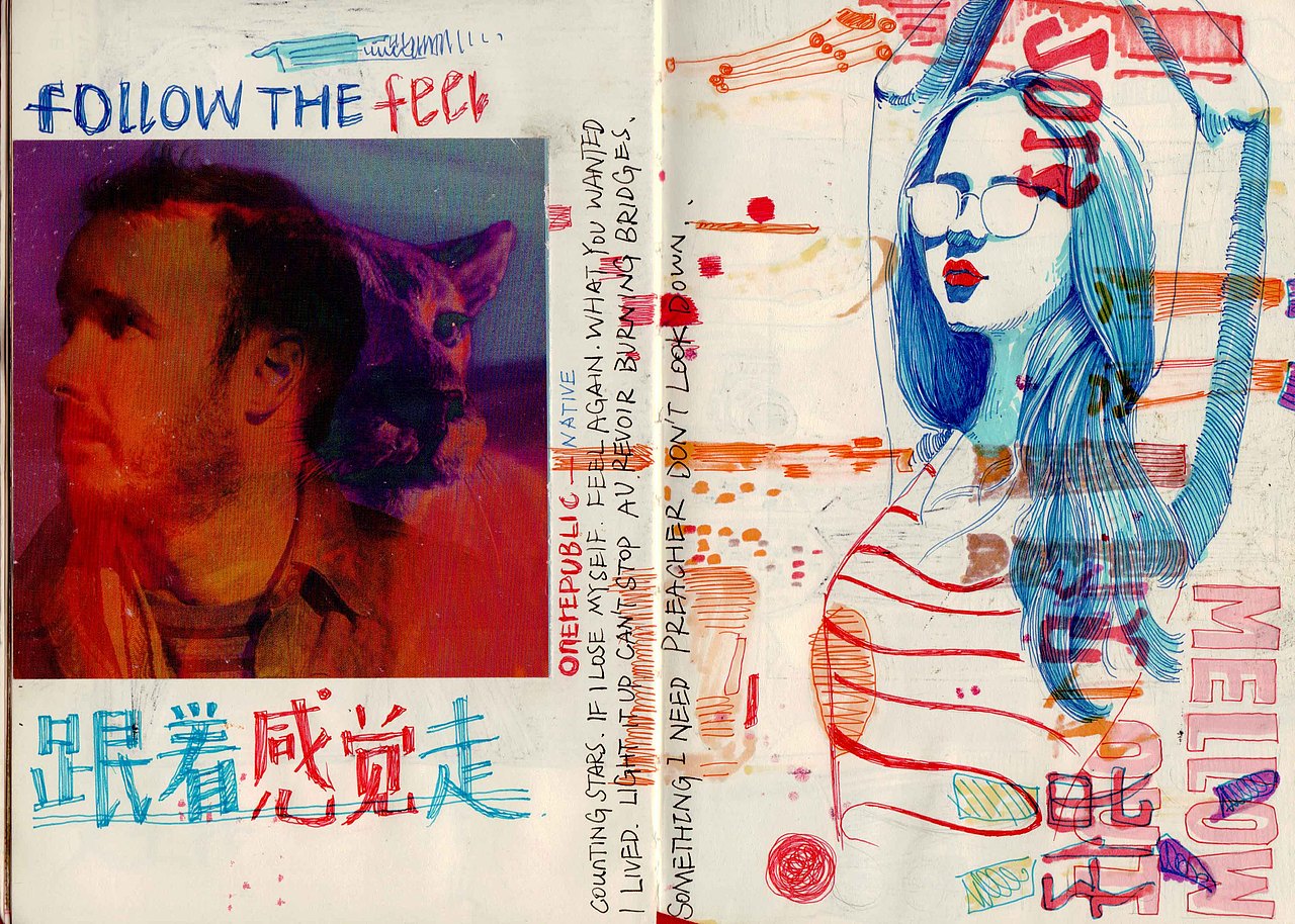 我的第二个 随身手绘本 终于画完了（图ZMjM2MDg2ODA=） - 绘画 - 站酷设计师YOOTU原创素材 - 站酷ZCOOL