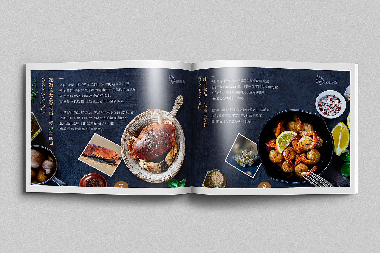 2017-12-18 海鲜画册（图ZMTAwMTU5OTQ0） - 书籍/画册 - 站酷设计师慢半拍丄原创素材 - 站酷ZCOOL