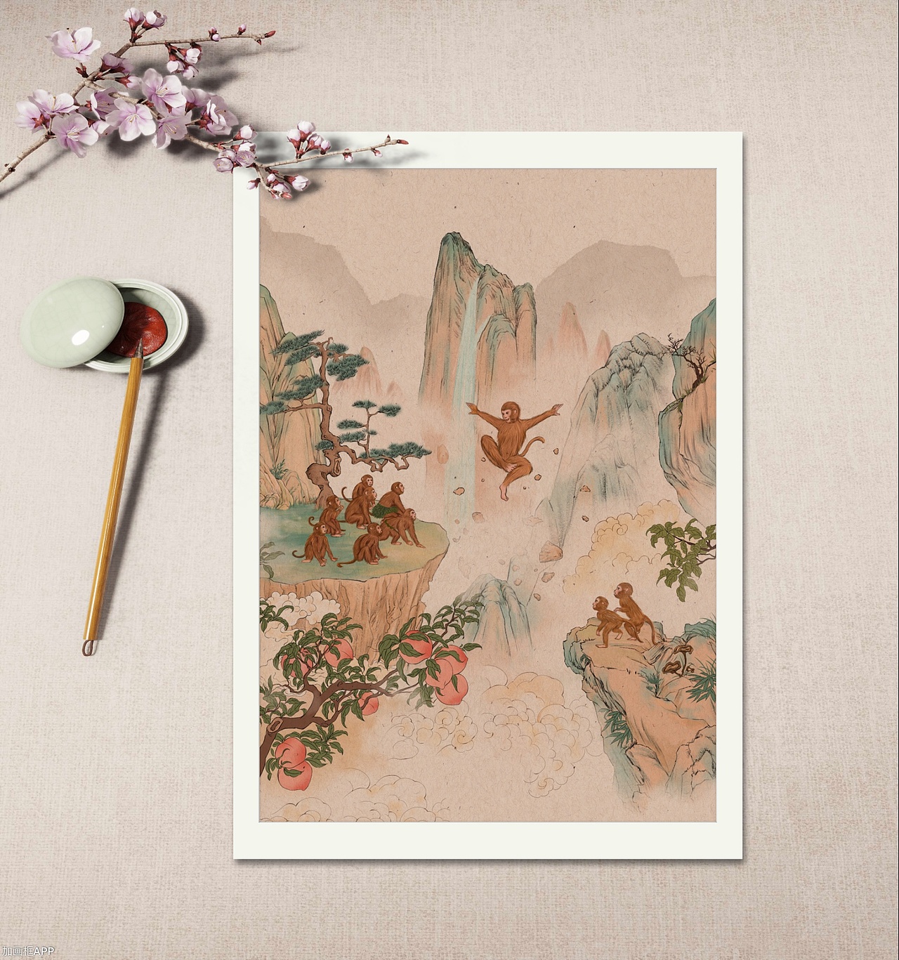 《西游记》部分（图ZMzQ4NTg5NjM2） - 创作习作 - 站酷设计师Dear舟游原创素材 - 站酷ZCOOL