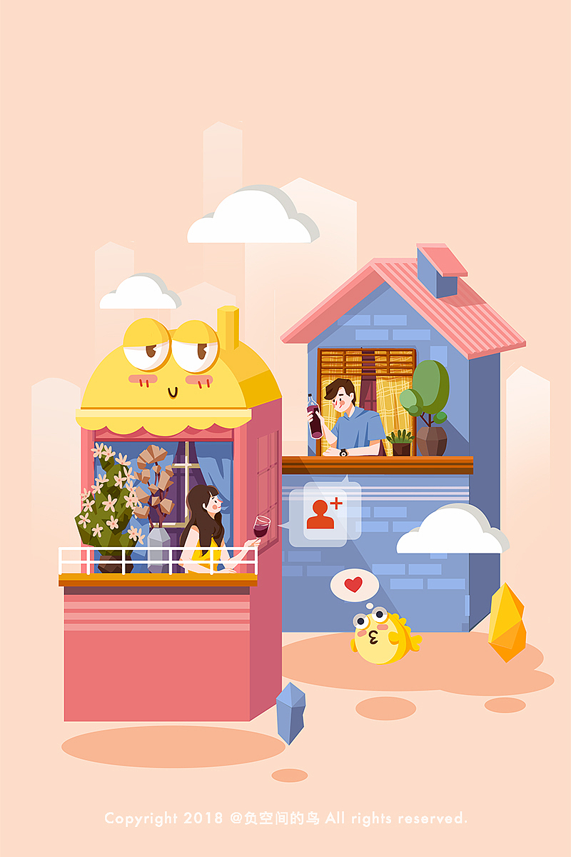 一些商稿（图ZMTIwNTU0Njky） - 商业插画 - 站酷设计师负空间的鸟原创素材 - 站酷ZCOOL
