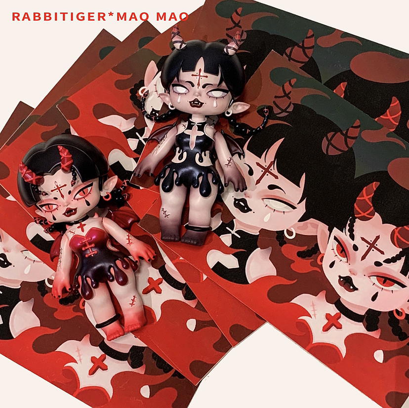 「ANIMISM三生囿」负阴抱阳潮玩实拍（图ZMzI3MzE3MTM2） - 玩具 - 站酷设计师MAOMAO毛子原创素材 - 站酷ZCOOL