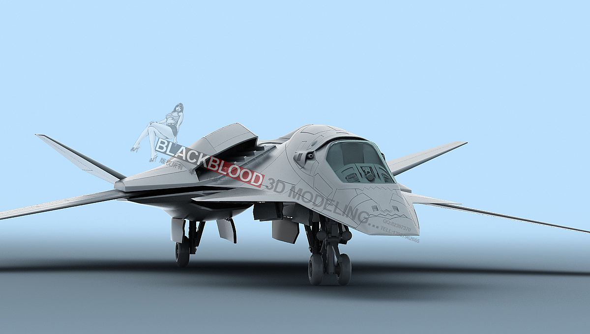 鹰爪战机,用于3d打印