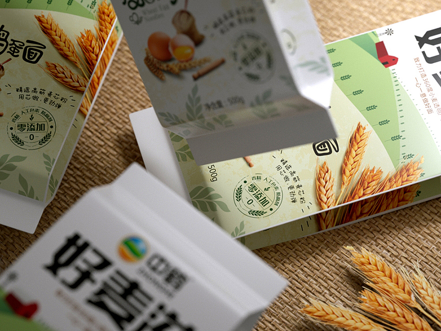 中鹤-好麦滋包装设计