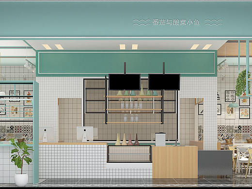 小清新店铺空间设计