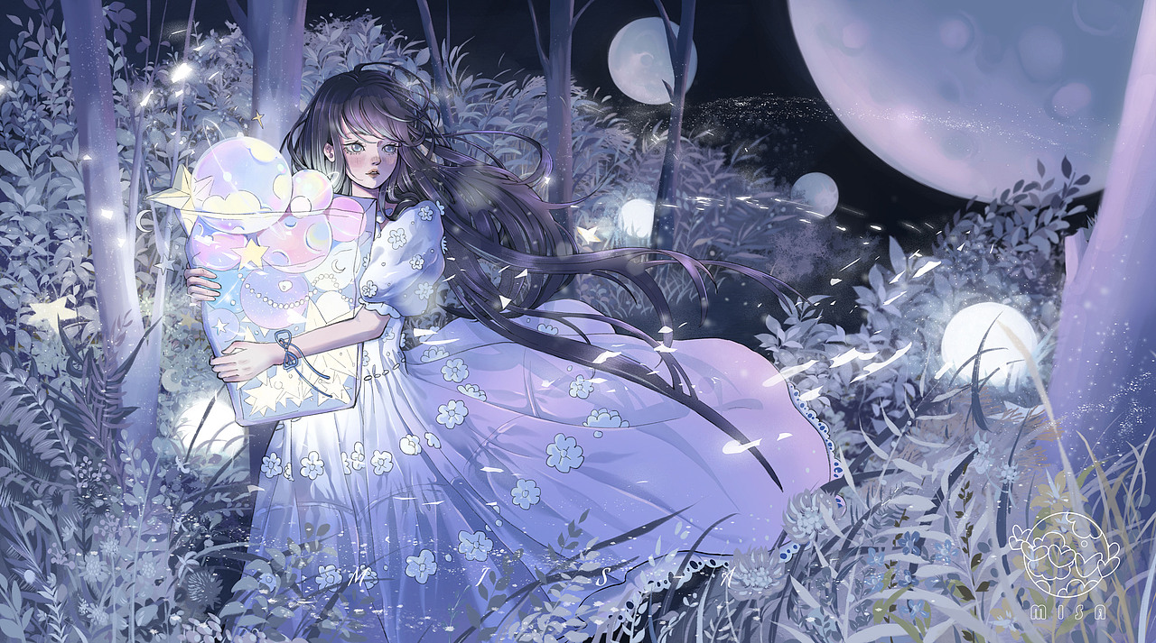原创插画合集《梦象水星》(图ZMjU0NjU4Mjg0) - 创作习作 - 站酷设计师梅沙misa原创素材 - 站酷ZCOOL