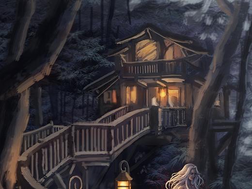 鼠绘：黑森林女巫