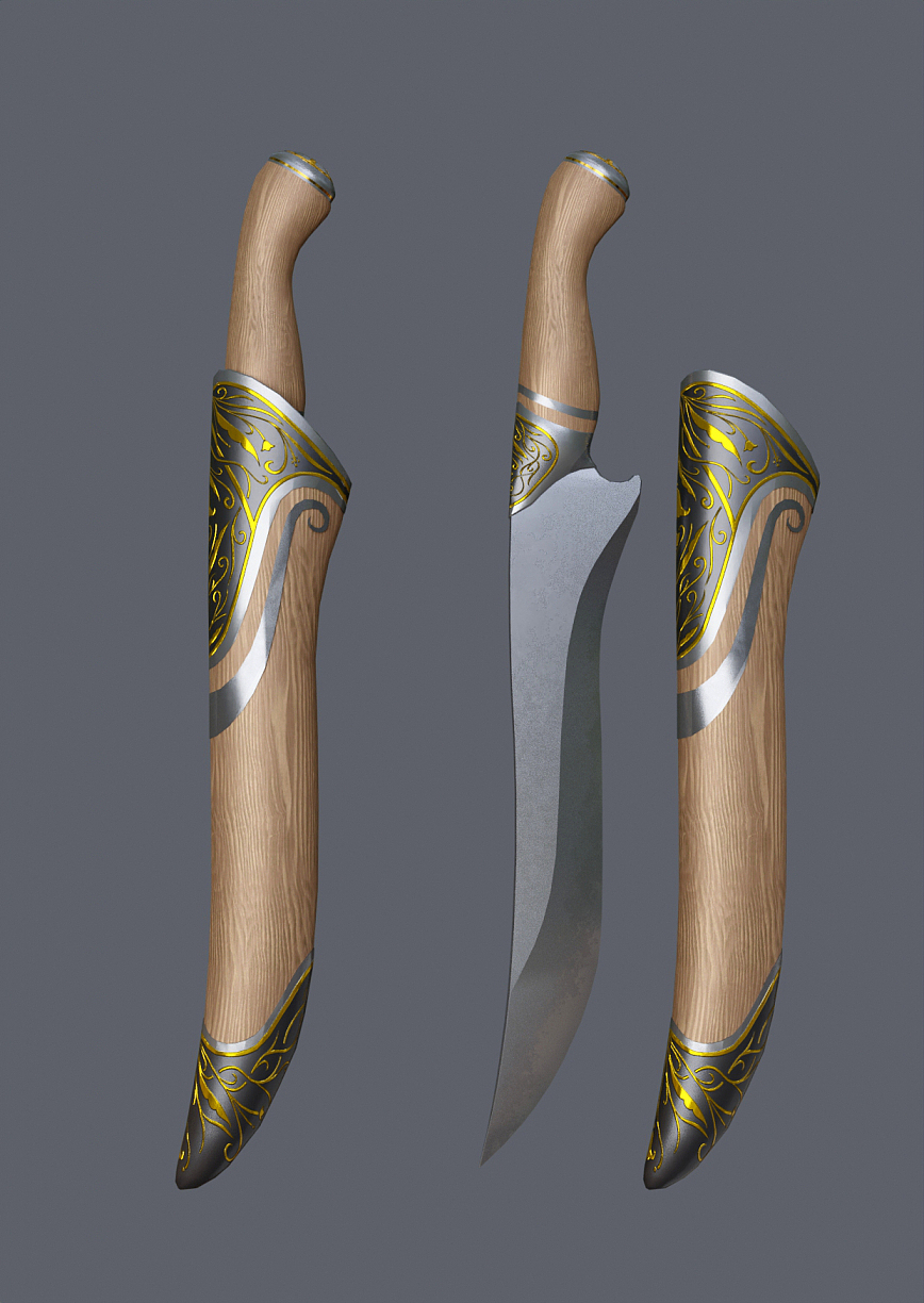 一些3d武器建模合集